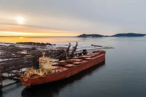 Rio Tinto has been examining a variety of different fuel options, including a 2021 marine biofuel trial on its RTM Tasman vessel.