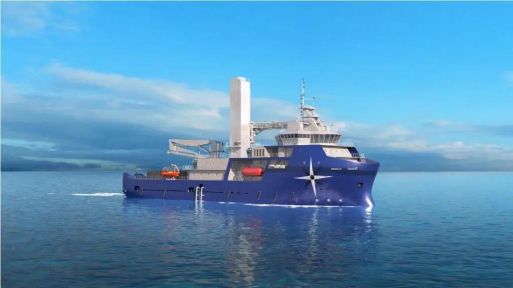 Singapore-based Marco Polo Marine plans to begin operating a battery hybrid methanol-ready CSOV by Q1 2024.