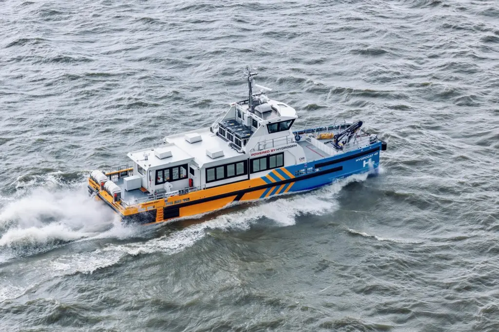 Windcat Workboats has ordered six more hydrogen-powered crew transfer vessel (CTV), after successful trials of the Hydrocat 48 vessel.