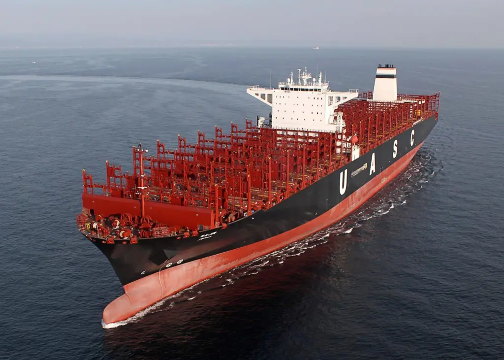 The report compared the economics of retrofitting a 15,000 teu vessel to ammonia and methanol operation.