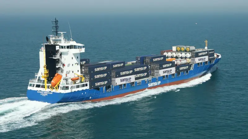 The Samskip Endeavour is one of two Samskip vessels that will be fitted with VM’s Filtree System in early 2023.