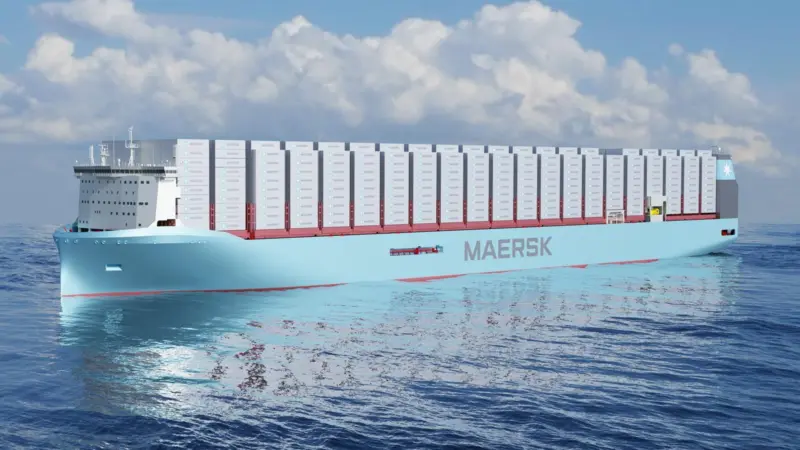 Maersk has placed orders for a further six large container ships with HHI, lifting its orderbook to 19 dual-fuel methanol-fuelled container vessels.