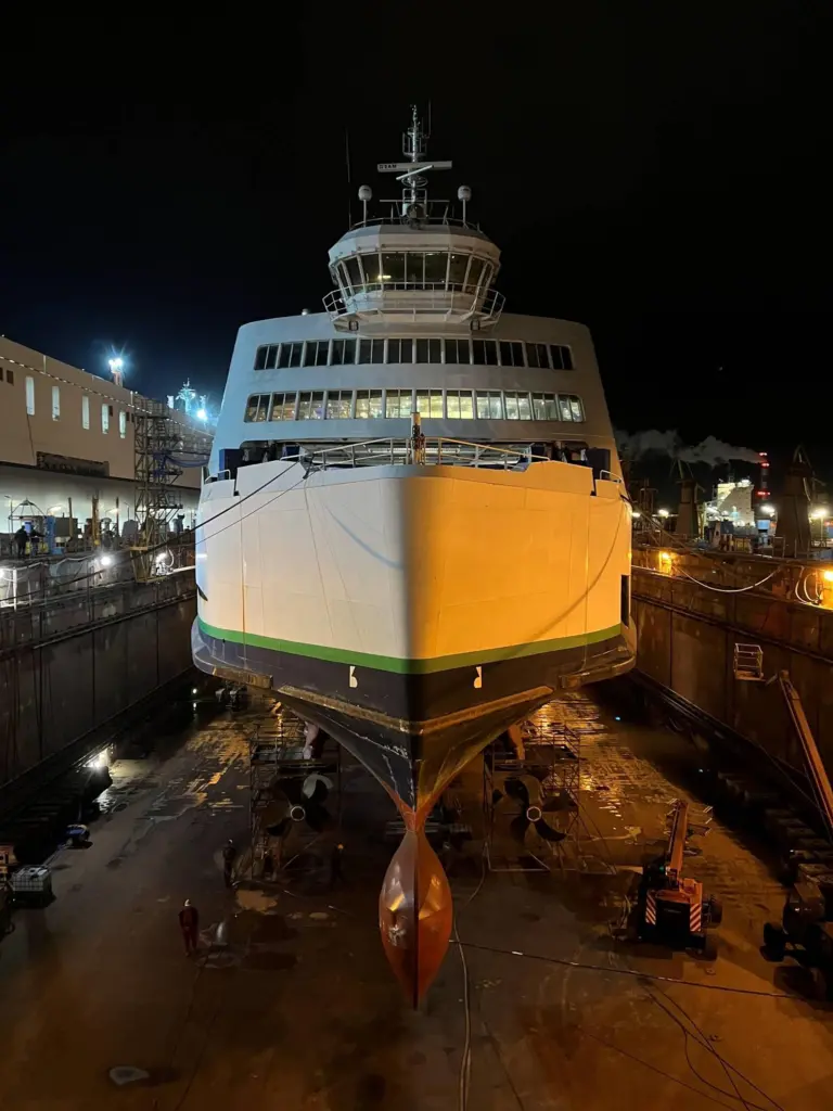 The EUR13m project is the fourth in a series of thruster exchange for Scandlines' ferries on the Rødby-Puttgarden route.