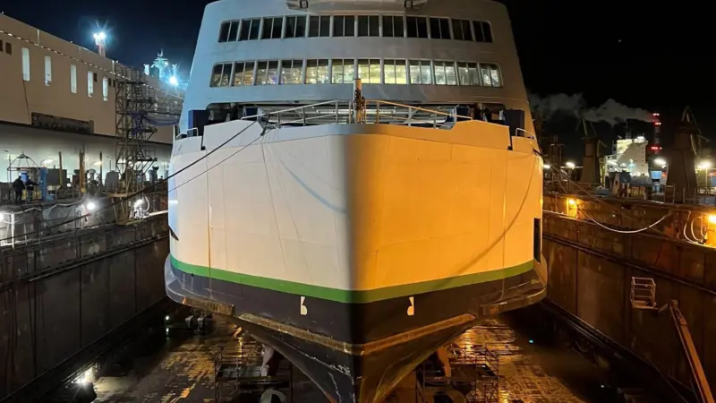 The EUR13m project is the fourth in a series of thruster exchange for Scandlines' ferries on the Rødby-Puttgarden route.
