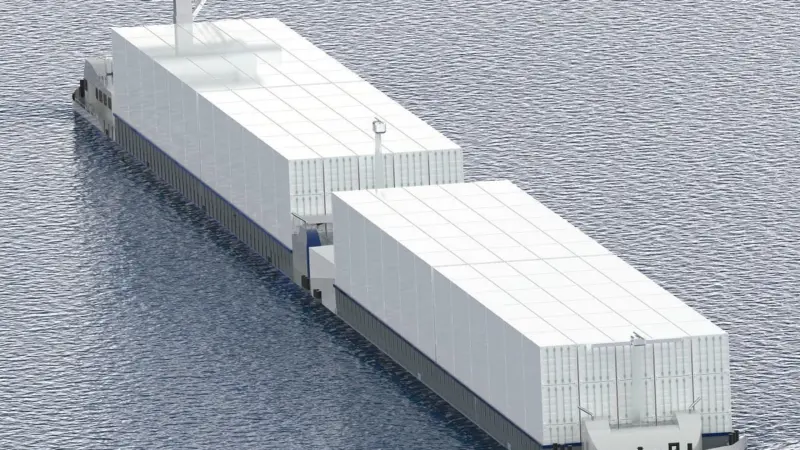 DMC will supply FLEX Tunnels, complete rudder systems and Rotor Manoeuvring Systems (RMS) for two new pusher-barge combinations