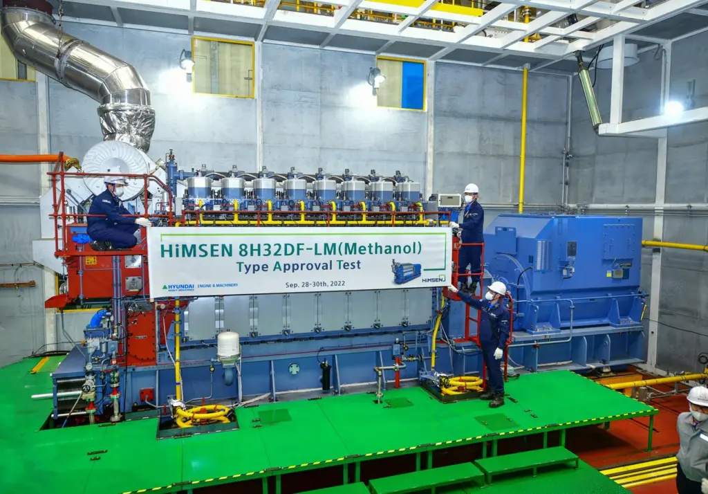 HHI-EMD has been awarded type approval for its methanol dual fuel HiMSEN engine (H32DF-LM).