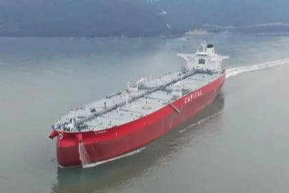 Capital Ship Management has taken delivery of the second of a pair of ammonia and LNG fuel ready VLCCs.