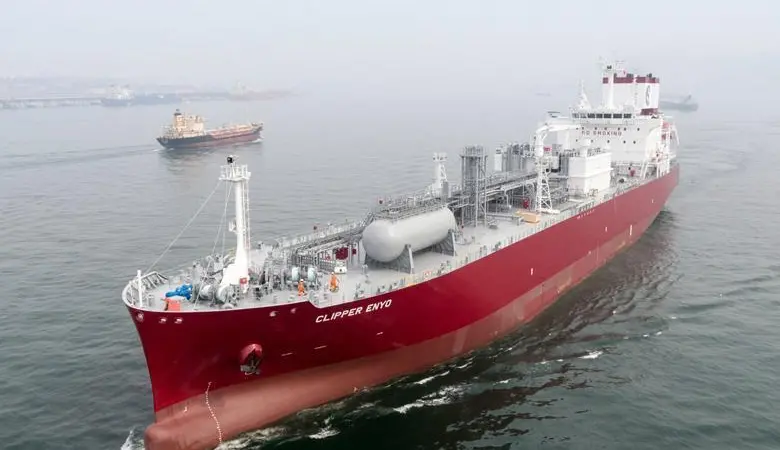 Wärtsilä Exhaust Treatment expect to install the new carbon capture unit on Solvang's Clipper Eos, sister ship of the Clipper Enyo (pictured) by Q4 2023.