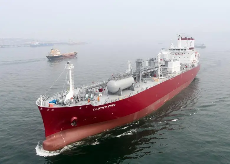 Wärtsilä Exhaust Treatment expect to install the new carbon capture unit on Solvang's Clipper Eos, sister ship of the Clipper Enyo (pictured) by Q4 2023.