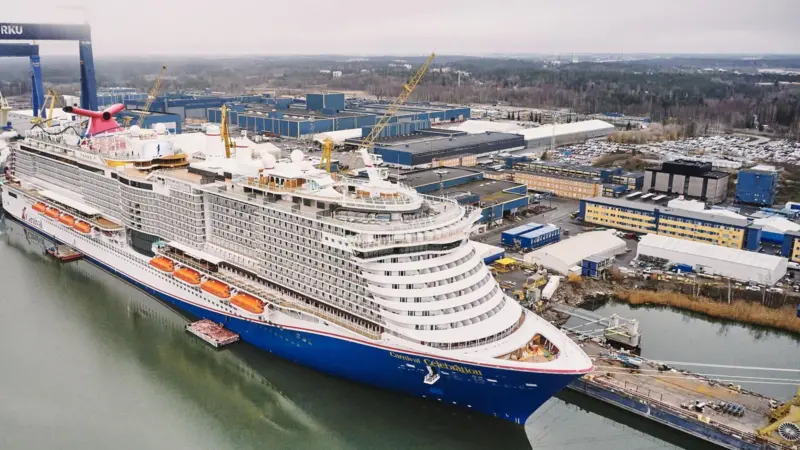 Meyer Turku delivered the dual-fuel Carnival Celebration