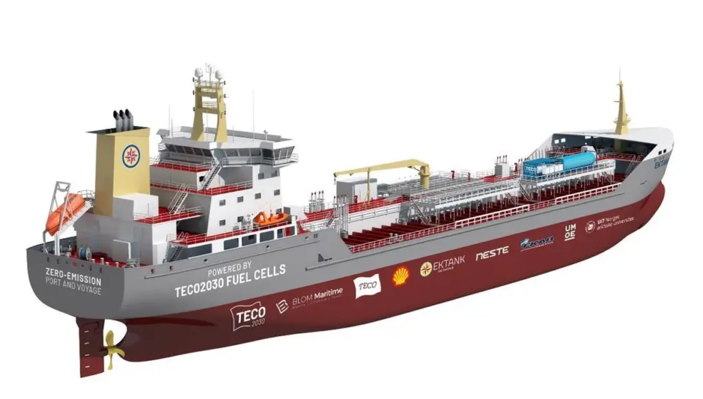 TECO 2030 and its partners expect a hydrogen fuel cell retrofit project will start up in February 2023.
