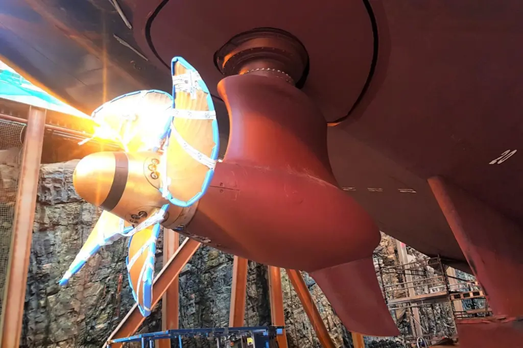 Torghatten’s double-ended RoPax ferry was retrofitted with 750kW SRE 340 L propulsors at the end of 2020.