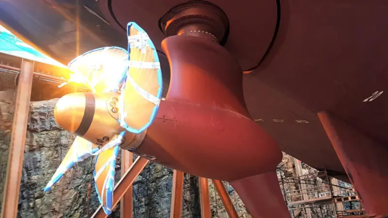 Torghatten’s double-ended RoPax ferry was retrofitted with 750kW SRE 340 L propulsors at the end of 2020.