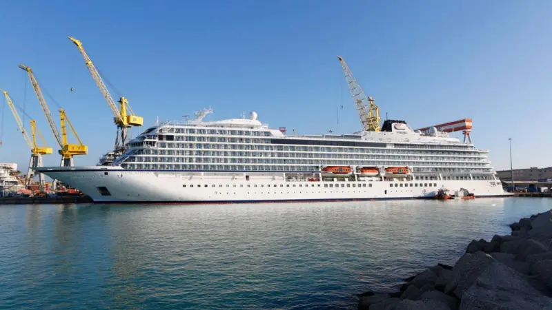 The Viking Neptune was delivered to Viking at Fincantieri's shipyard in Ancona on 10 September 2022.