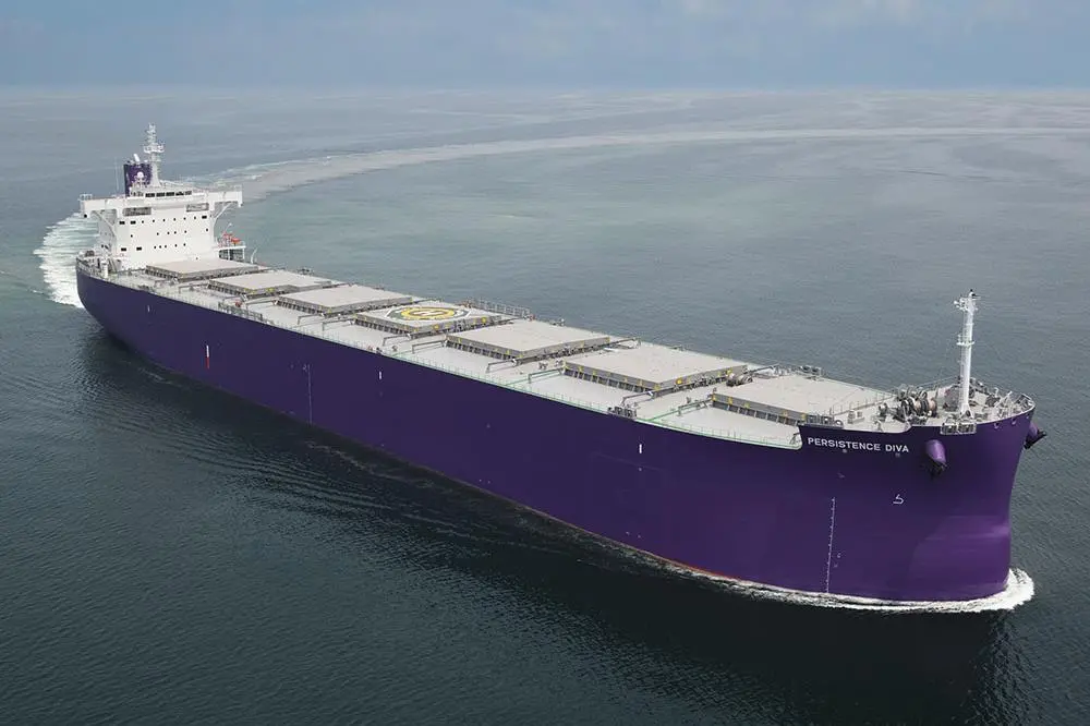 Persistence in both name and industrial endeavour: the Wide Kamsarmax bulker.
