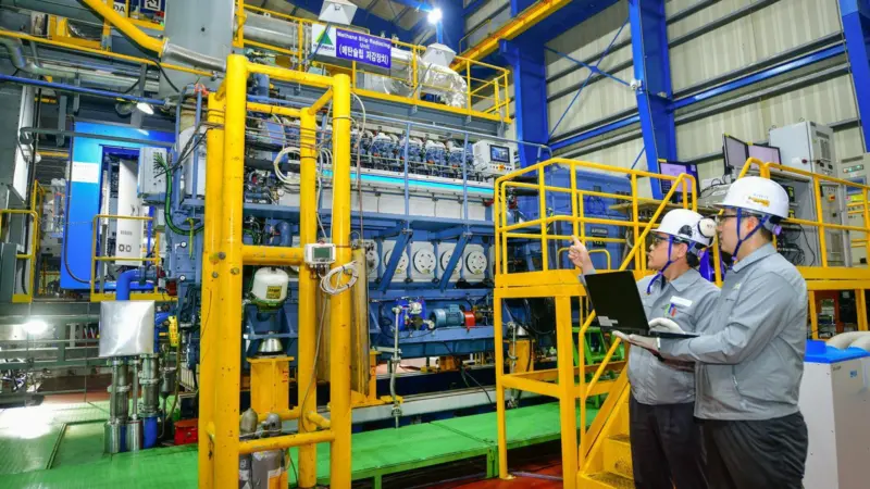Hyundai Heavy Industries' ‘HiMSEN natural gas-hydrogen mixed fuel engine safety concept’ has obtained approval in principle (AiP).