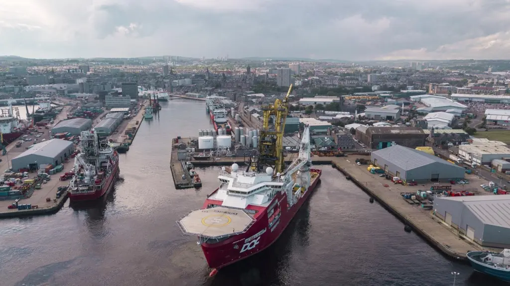 Port of Aberdeen is at the heart of the energy transition and international trade