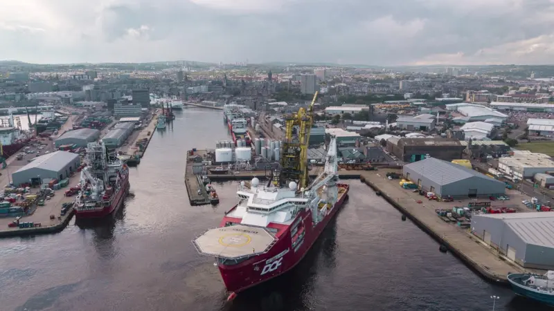 Port of Aberdeen is at the heart of the energy transition and international trade
