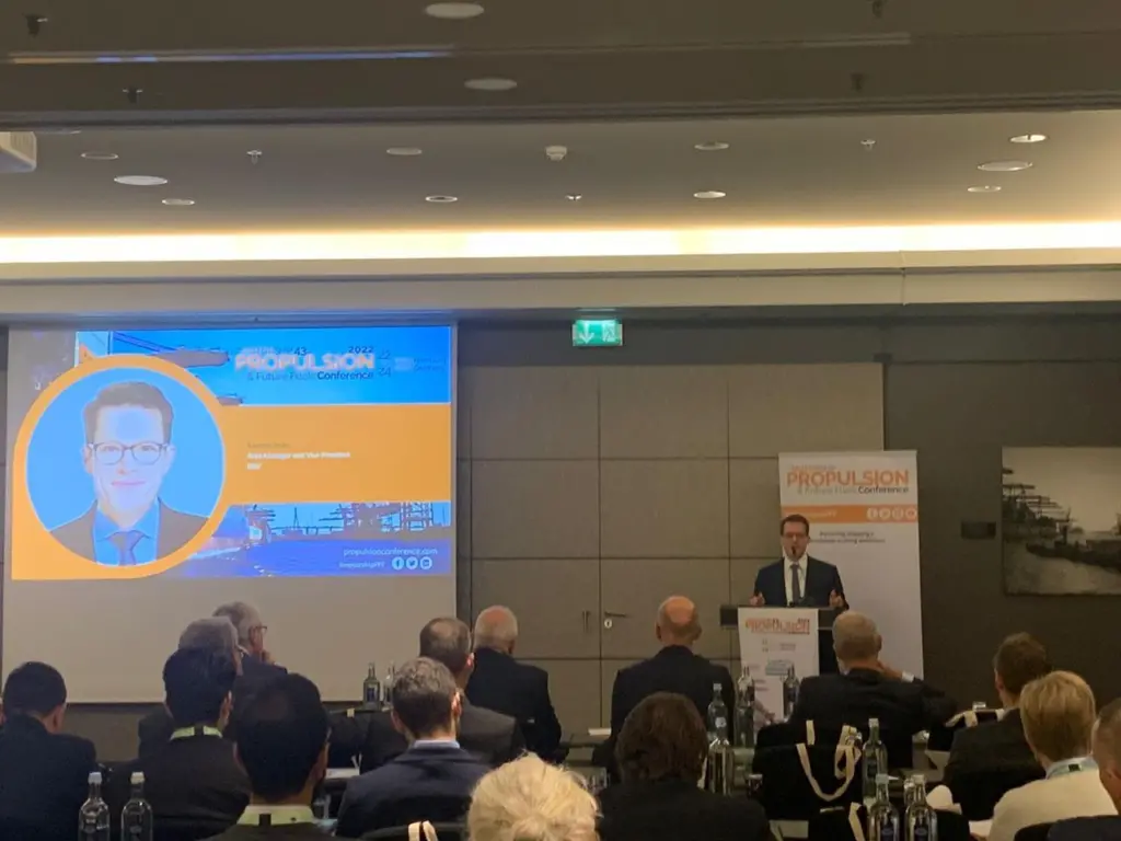 Rasmus Stute, Area Manager and Vice President of DNV set the tone for the conference in the conference's opening address.