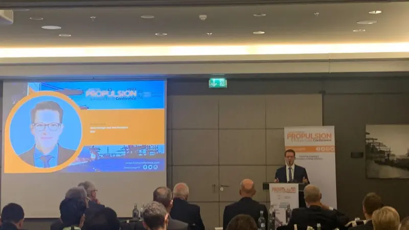 Rasmus Stute, Area Manager and Vice President of DNV set the tone for the conference in the conference's opening address.
