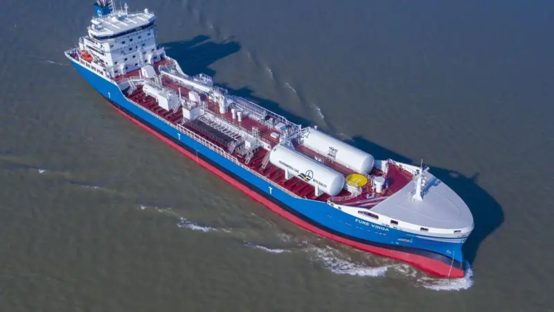 Johan Kristensson, Chief Operating Officer, Furetank, says his company’s Vinga series dual-fuel 18,000dwt product tankers are an example of the company’s leadership in energy efficient ship design.