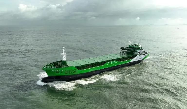 The first of the EcoBulk generation has entered the European short-sea trade.