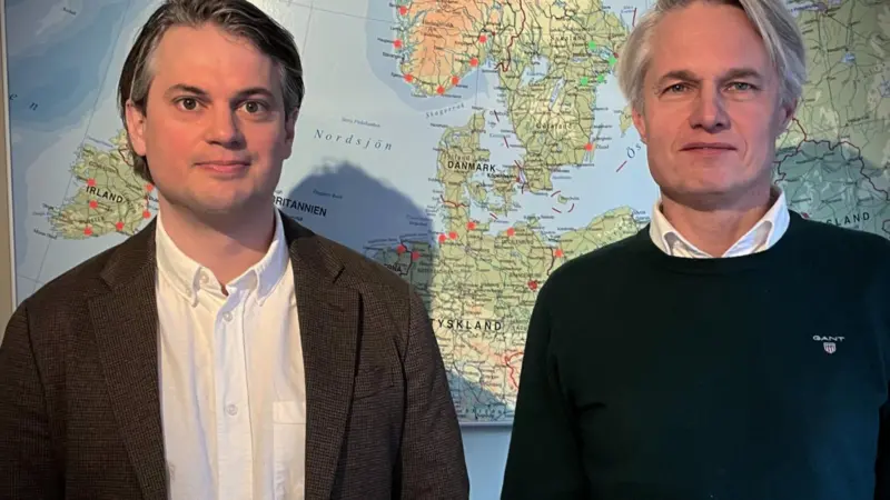 Hannes von Knorring, Principal Consultant, DNV Maritime and Sebastian Tamm, Chairman of RSI and Sustainability & Logistics Manager at EFO