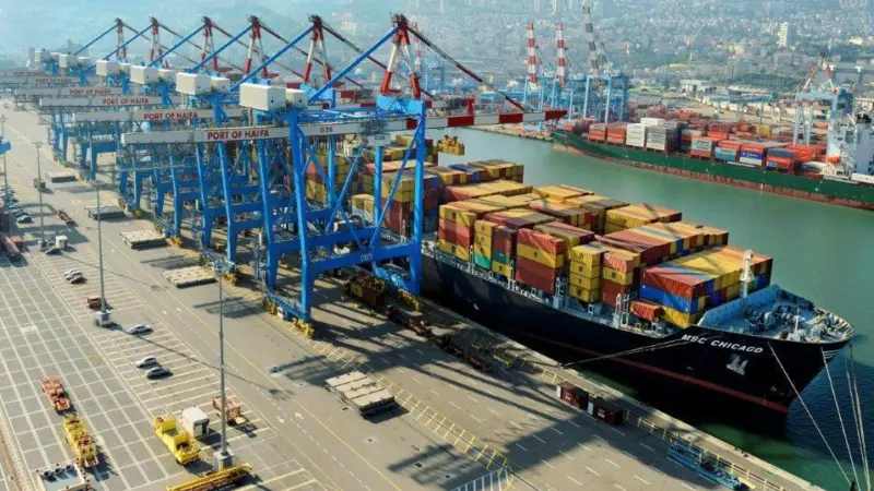 Haifa container terminal