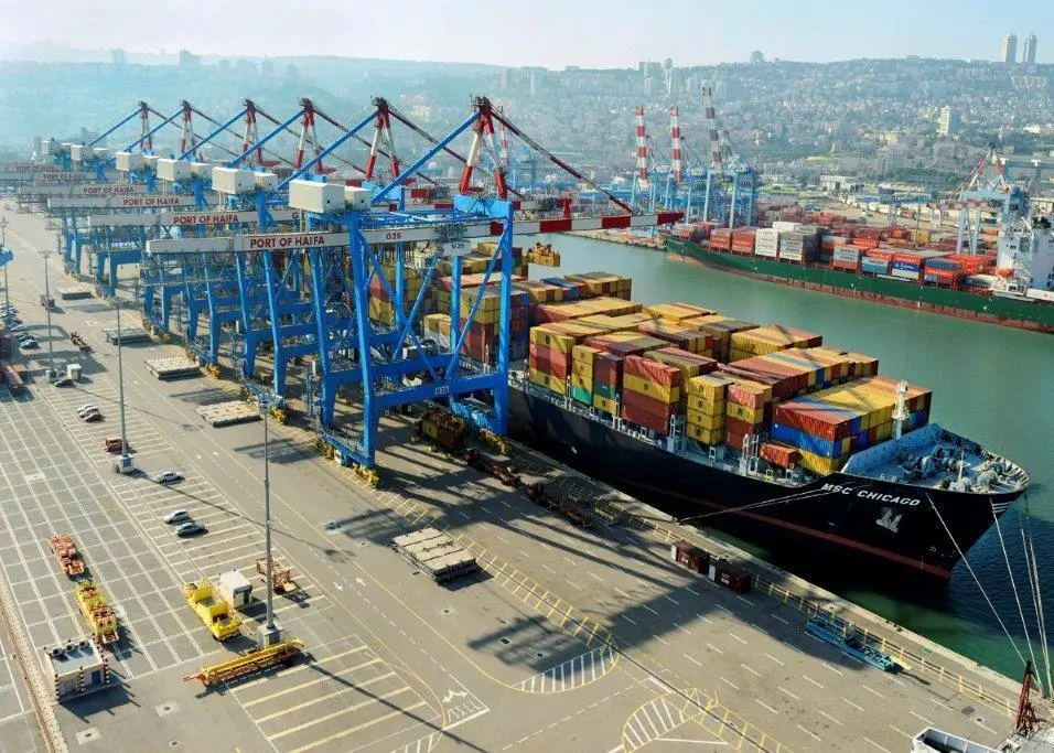Haifa container terminal