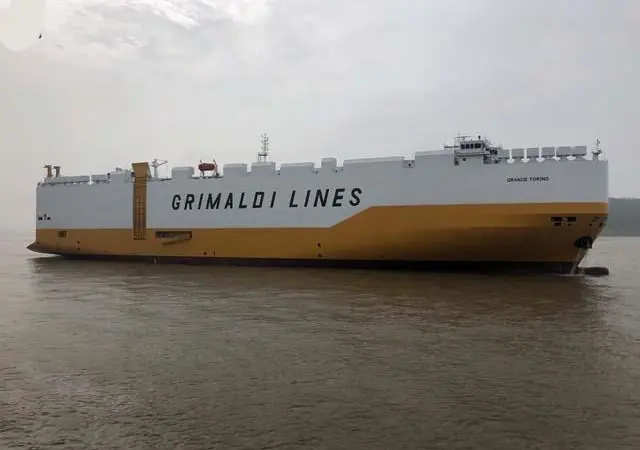 Grimaldi confirmed an order for 5+2 ammonia-ready 9,000 ceu PCTCs with Shanghai Waigaoqiao Shipbuilding and China Shipbuilding Trading Company.