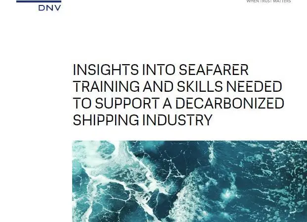 The report concludes that a holistic view of training will be needed when transitioning crews to alternative fuels and technologies