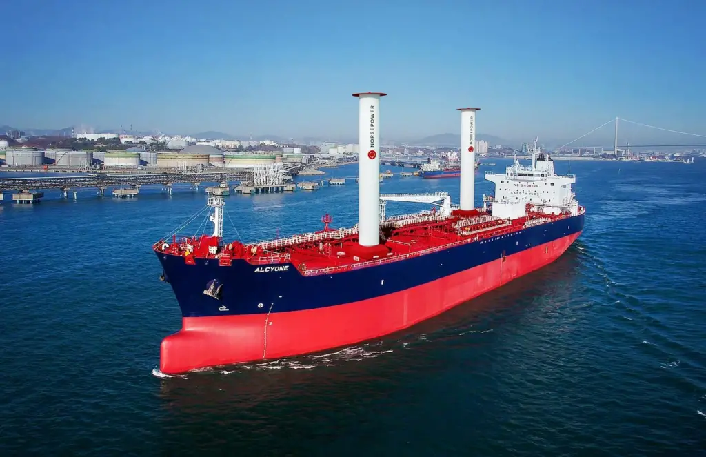 Norsepower signs agreement with Socatra to install two Rotor Sails on an MR Tanker