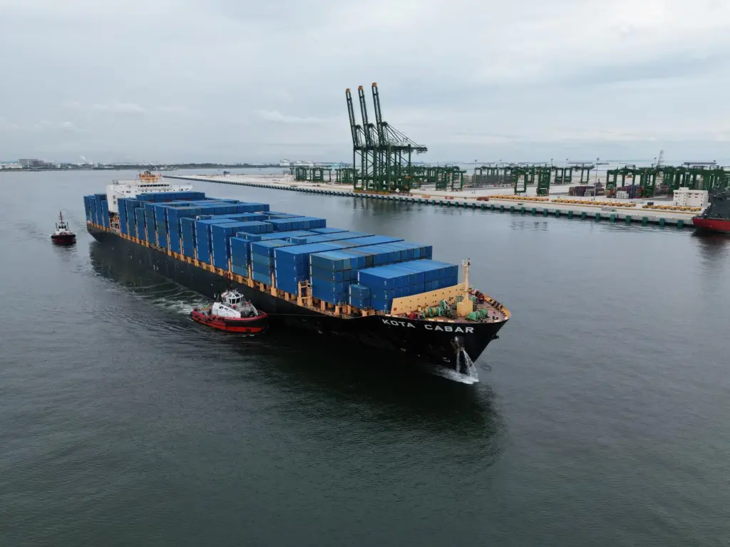 'Kota Capar' - one of Pacific International Lines' container vessels