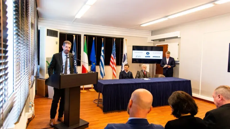 Fincantieri and a consortium of Italian naval suppliers signed an MoU with the Onex Elefsis Shipyards in Greece in the context of an Italian-led bid for a Greek corvette programme.