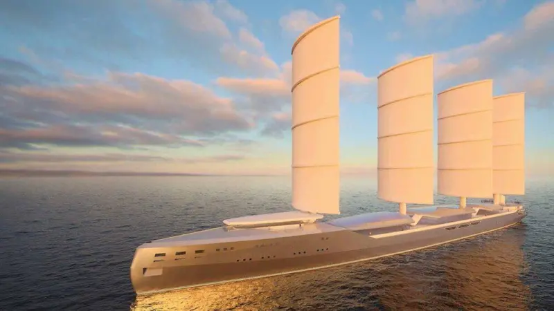 FastRig wing sail illustration