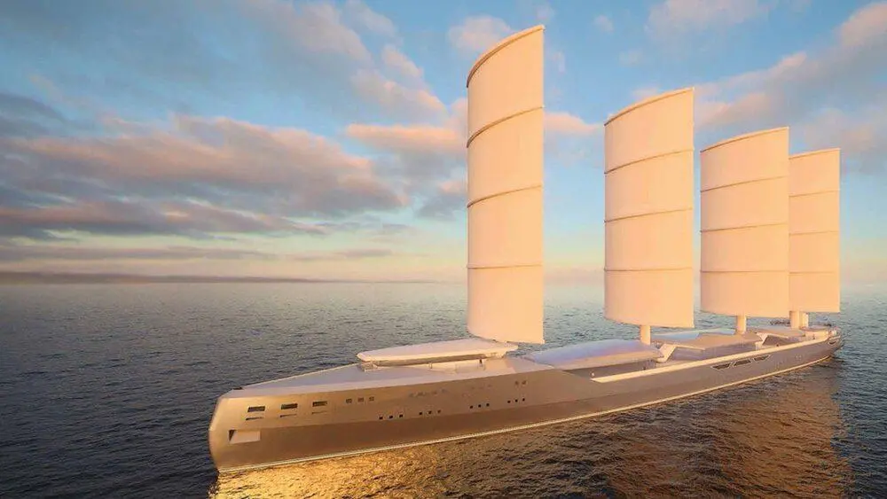 FastRig wing sail illustration