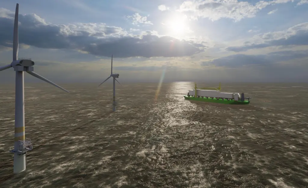 Artist’s impression of the NH3 FPSO concept