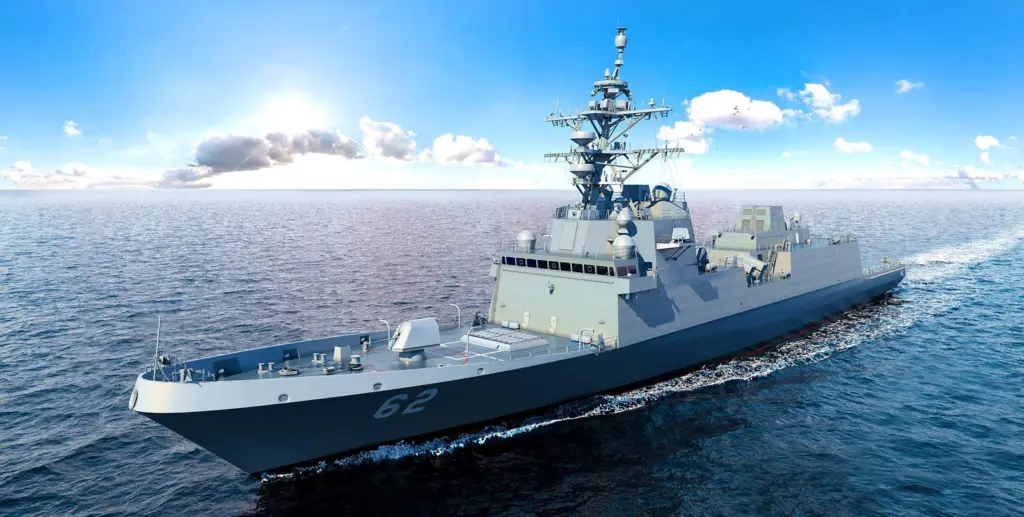 US navy Constellation Class frigate