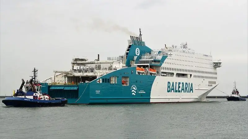 Dual-fuel electric ferry project comes good in Balearia colours.
