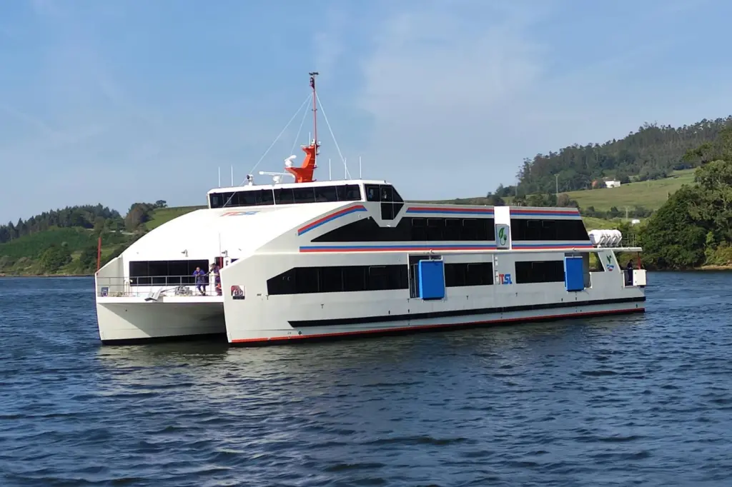 Lisbon’s debut all-electric ferry built by Astilleros Gondán