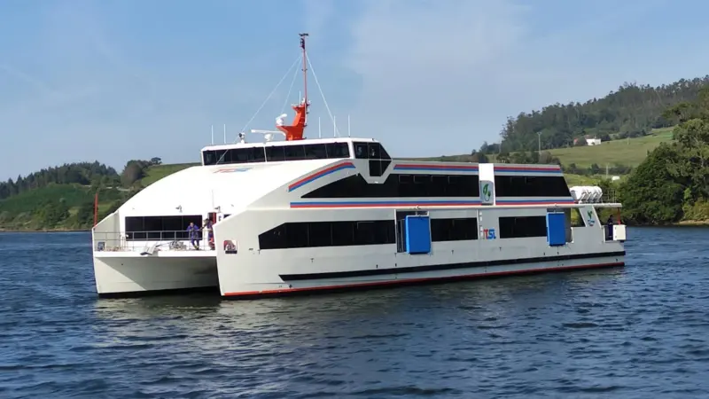 Lisbon’s debut all-electric ferry built by Astilleros Gondán