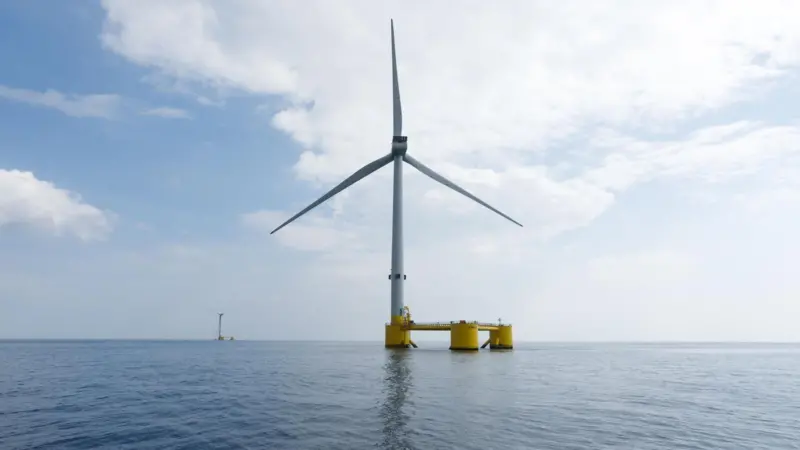 Floating offshore wind turbine