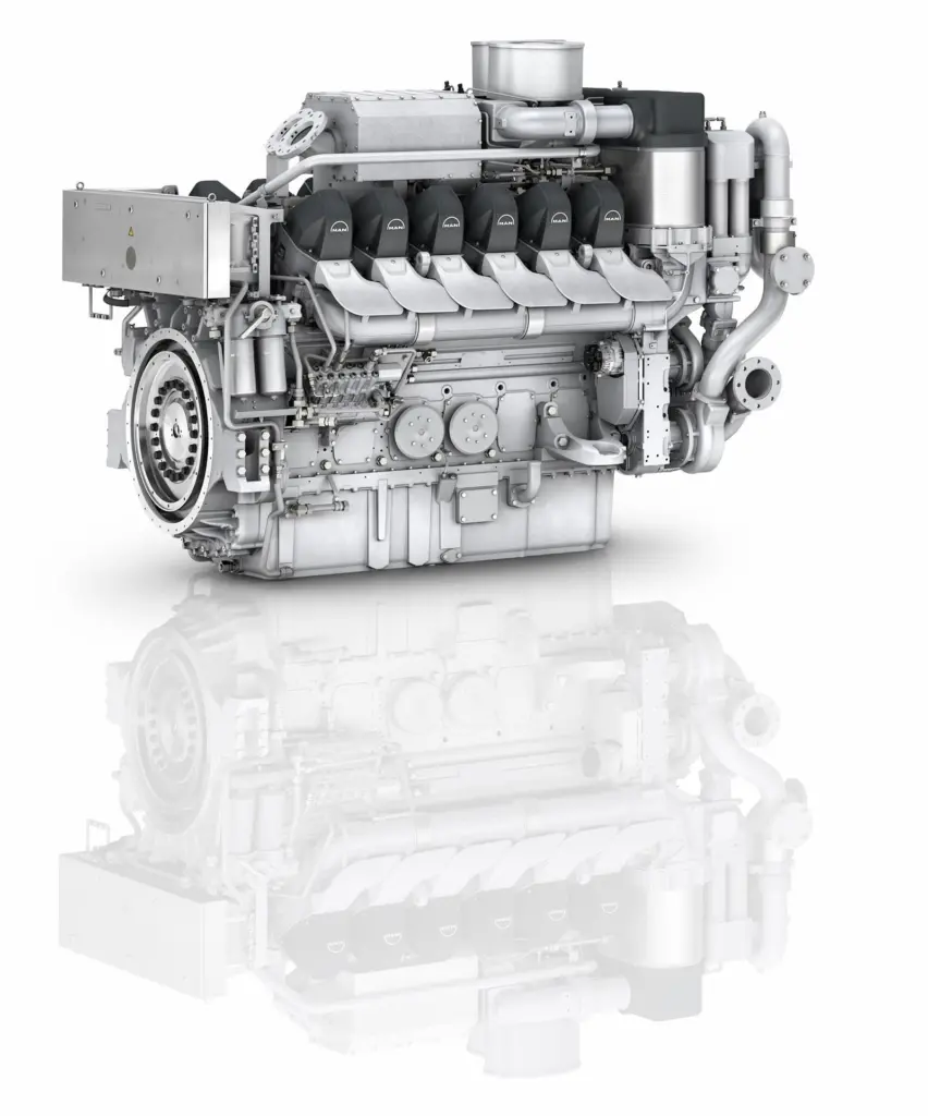 The MAN 175D high-speed engine