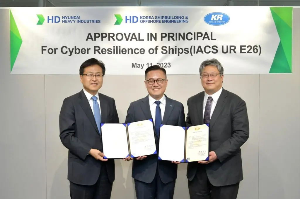 AiP for cyber resilience of ships framework ceremony