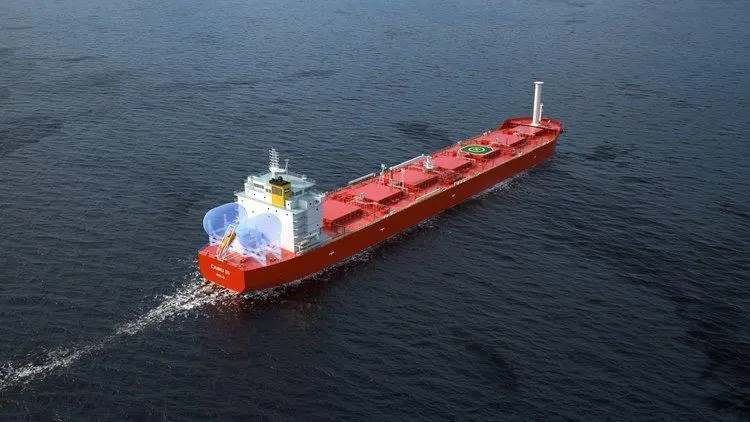 Picture of a CABU (caustic bulk) carrier III