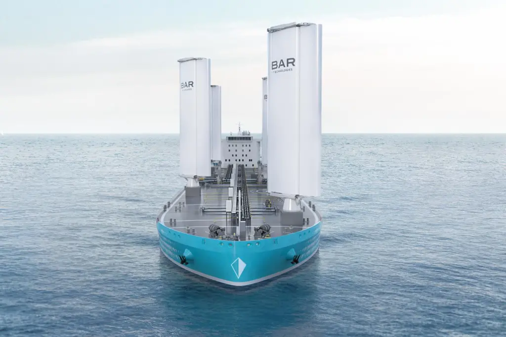 BAR Technologies and Deltamarin wind propulsion