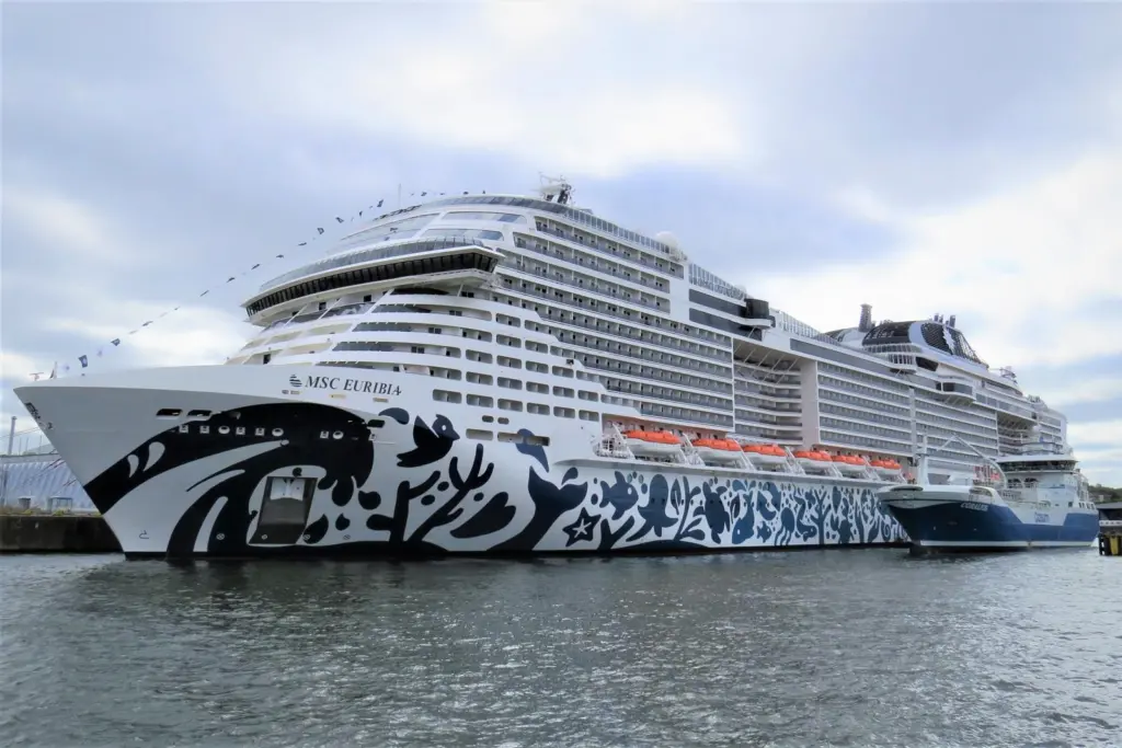 MSC 'Euribia' cruise ship