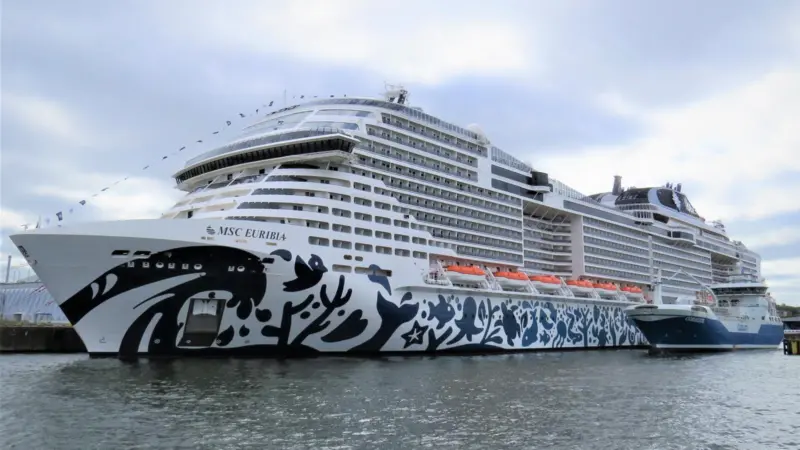 MSC 'Euribia' cruise ship