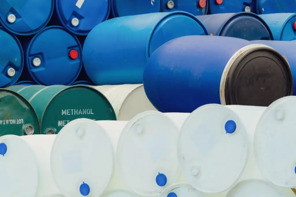 Methanol barrels
