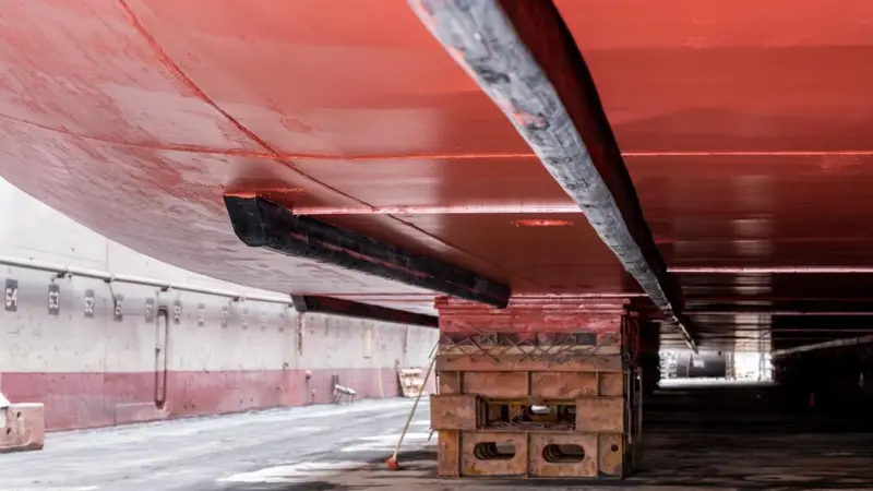 First Damen Air cavity DACS system installation on board of Amisco's MV Danita (2)[6751]
